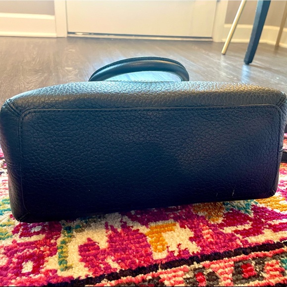 🔥🆕Kate Spade Cream & Black Satchel Handbag - Picture 8 of 10